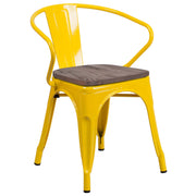 Flash Furniture CH-31270 Chair, 21 1/2" Wide - Yellow