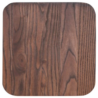 Flash Furniture CH-31320M1D-GG Wood Seat, 12" Wide, Brown - Default Title