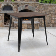 Flash Furniture Table, Brown - photo 2