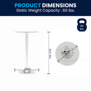 Flash Furniture Chad Cocktail Table, 23 1/2" Diameter - photo 3