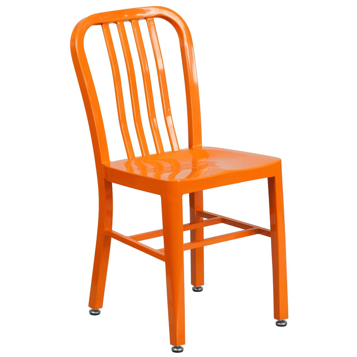 Flash Furniture CH-61200-18 Chair, 15 1/2" Wide - Orange
