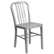 Flash Furniture CH-61200-18 Chair, 15 1/2" Wide - Silver