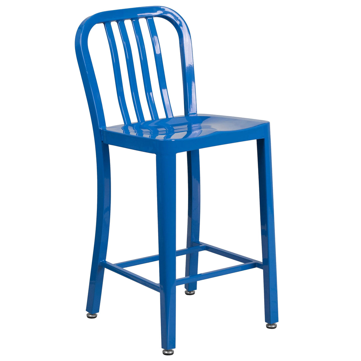 Flash Furniture CH-61200-24 Stool, 15 3/4" Wide - Blue