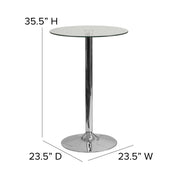 Flash Furniture Chad Cocktail Table, 23 1/2" Diameter - photo 5