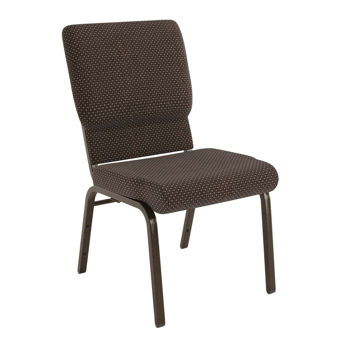 Flash Furniture FD-CH02185-GV Church Chair, 19 1/4" Wide - Brown