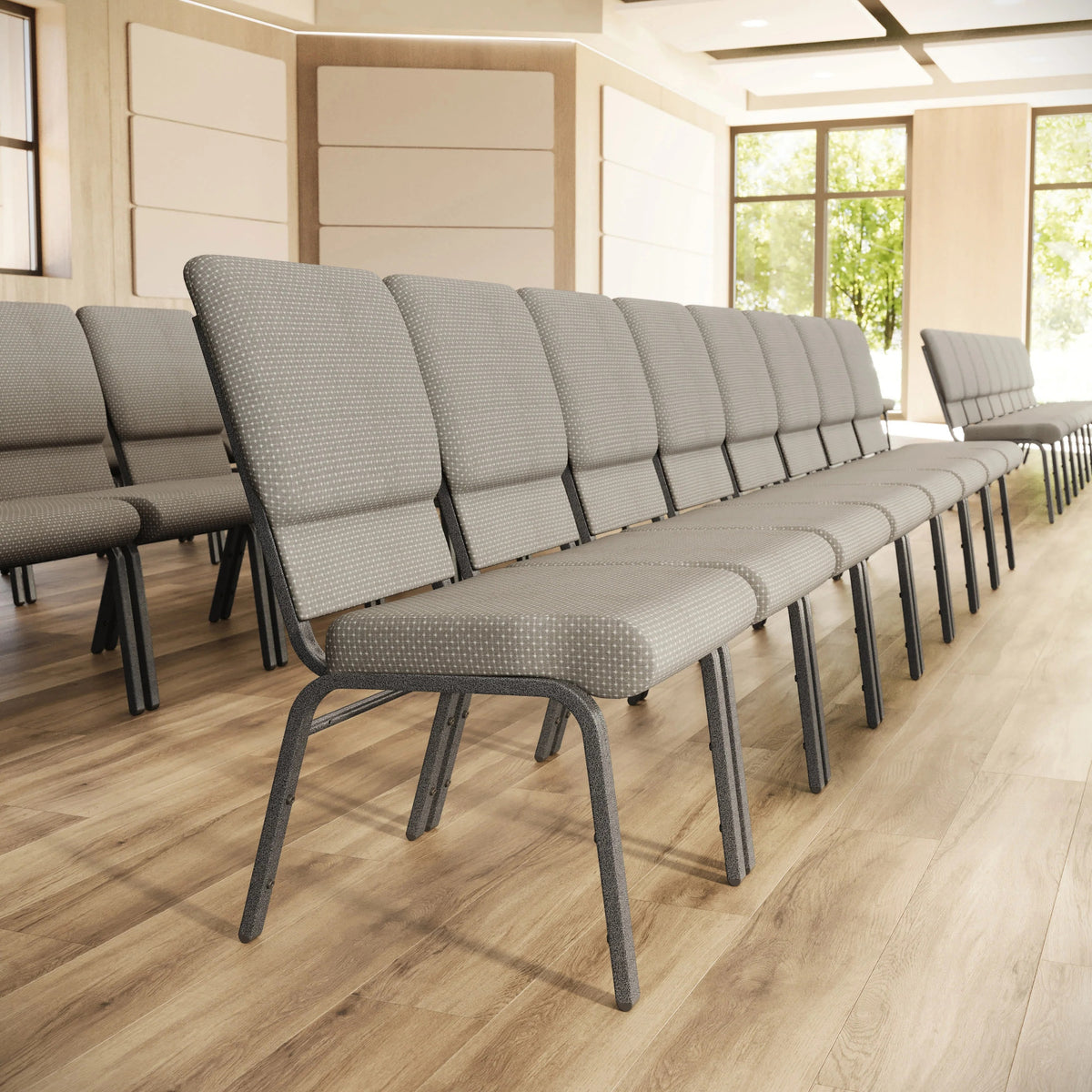 Flash Furniture FD-CH02185-CV Church Chair, 19 1/4" Wide - photo 2