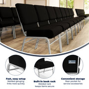 Flash Furniture XU-CH0221 Church Chair, 21 1/4" Wide - photo 2