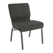 Flash Furniture FD-CH0221-4-SV Church Chair, 21 1/4" Wide - Dark Gray