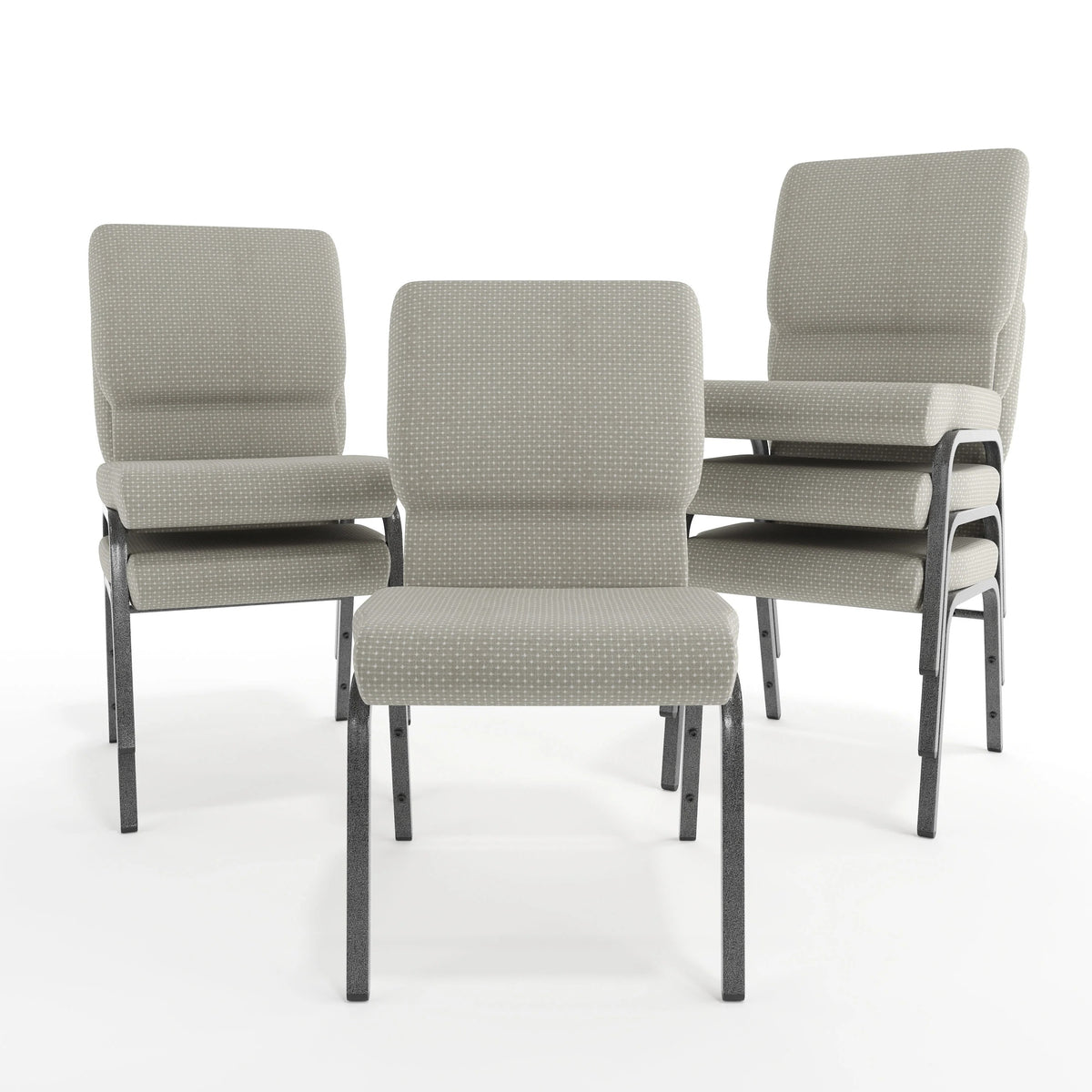 Flash Furniture FD-CH02185-SV Church Chair, 33 1/4" High - photo 7