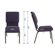 Flash Furniture PCHT185 Church Chair, 18 1/2" Wide - photo 3