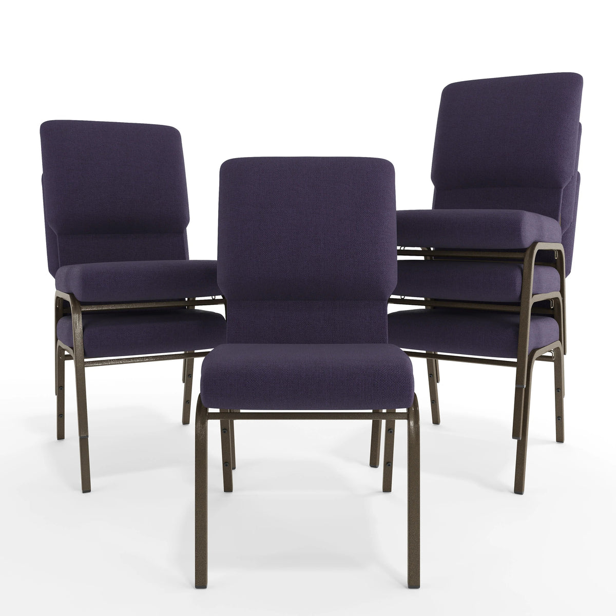 Flash Furniture PCHT185 Church Chair, 18 1/2" Wide - photo 5