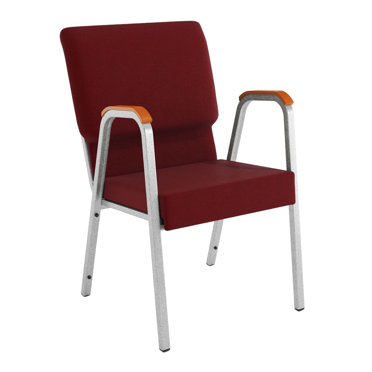 Flash Furniture XU-DG-60156 Church Chair, 21 1/2" Wide - Burgundy