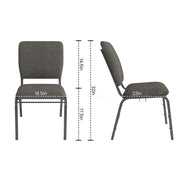 Flash Furniture SEPCHT185 Church Chair, 18 1/2" Wide - photo 3
