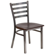 Flash Furniture XU-DG694BLAD-CLR Restaurant Chair, 16 1/2" Wide - Walnut