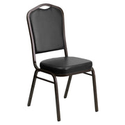 Flash Furniture FD-C01-GOLDVEIN-BK-VY-GG Banquet Chair, 17 1/4" Wide - Default Title