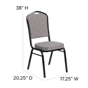 Flash Furniture FD-C01-SILVERVEIN Banquet Chair, 17 1/4" Wide - photo 4