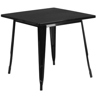 Flash Furniture Table, Black - 31 1/2"