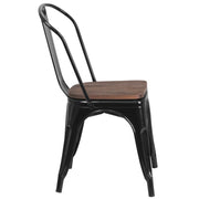 Flash Furniture CH-WD-TBCH-28-GG Table, 30 1/4" Wide, Black - photo 3