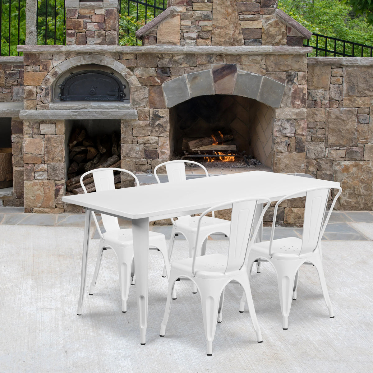 Flash Furniture ET-CT005-4-30 Table, 63" Wide - photo 2
