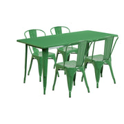 Flash Furniture ET-CT005-4-30 Table, 63" Wide - Green