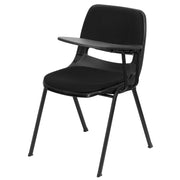 Flash Furniture RUT-EO1-01-PAD Chair, 23" Wide, Black - Left