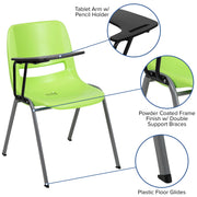 Flash Furniture RUT-EO1-BL-RTAB-GG Chair, 23" Wide, Blue - photo 7