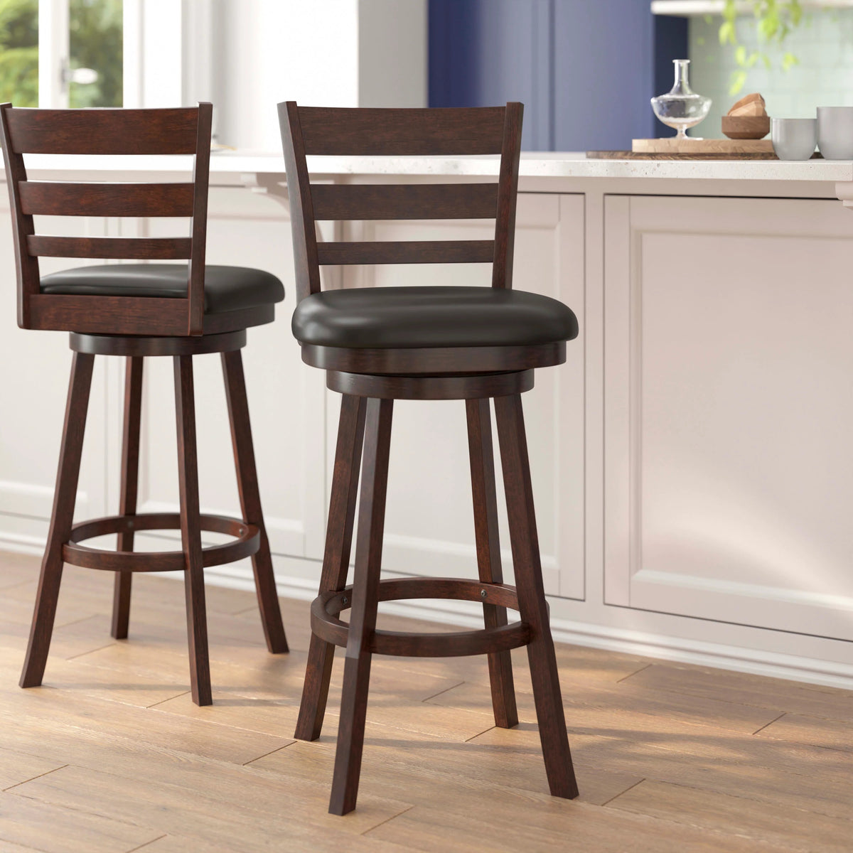 Flash Furniture ES-UN3-29 Zerrick Bar Stool, 17 3/4" Wide - photo 2