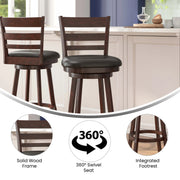 Flash Furniture ES-UN3-29 Zerrick Bar Stool, 17 3/4" Wide - photo 3