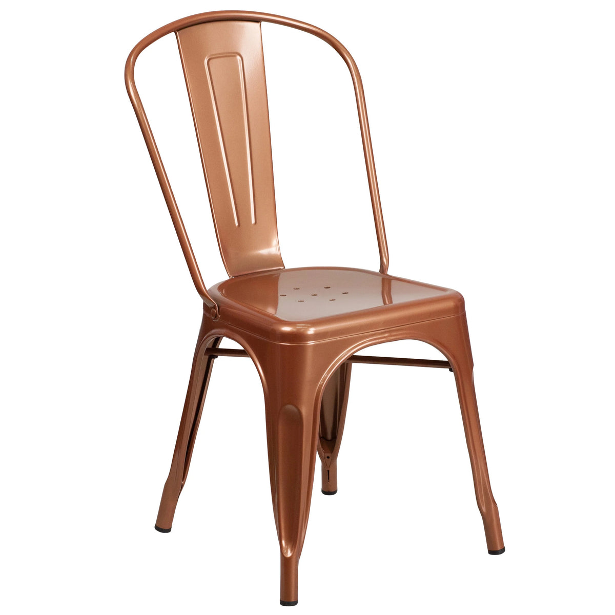 Flash Furniture Chair, 18" Wide - Copper