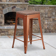 Flash Furniture ET-BT3503-24 Stool, 16" Wide - photo 4