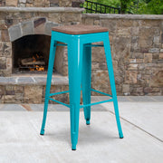 Flash Furniture ET-BT3503-30 Bar Stool, 17" Wide - photo 2