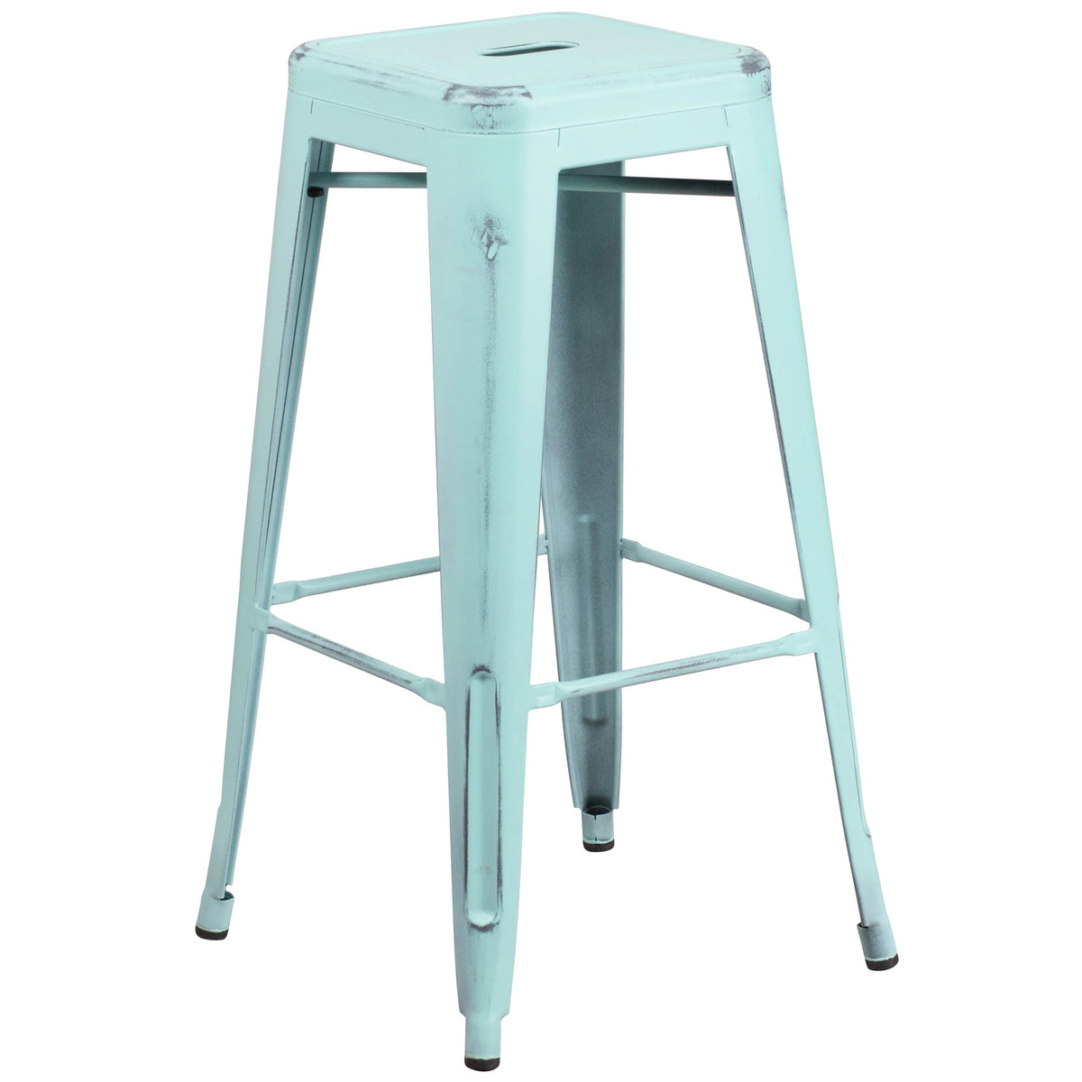 Flash Furniture ET-BT3503-30 Bar Stool, 17" Wide - Teal