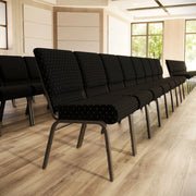 Flash Furniture FD-CH0221-4-GV Church Chair, 21" Wide - photo 2