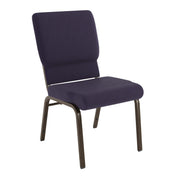 Flash Furniture Church Chair, 18 1/2" Wide - Royal Purple