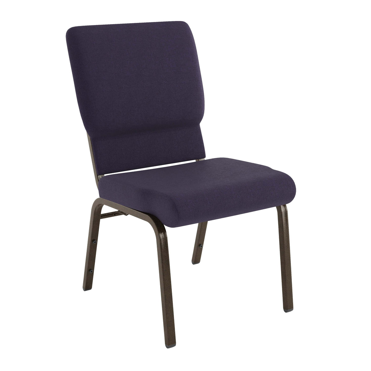 Flash Furniture Church Chair, 18 1/2" Wide - Royal Purple