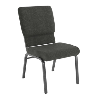 Flash Furniture FD-CH02185-SV Church Chair, 33 1/4" High - Dark Gray Stackable