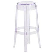 Flash Furniture FH-118 Stool, Clear - 14"