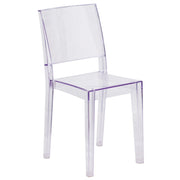 Flash Furniture Chair, Clear - 350 lb.