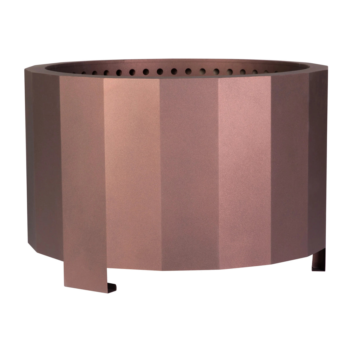 Flash Furniture BLN-HY-B-2201FP Steel Fire Pit, 17 3/4" High, Bronze - 27"