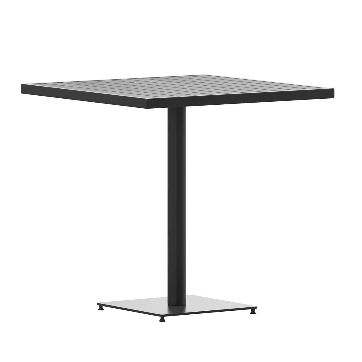 Flash Furniture XU-DG-HW1045 Table, 30" Wide - Gray