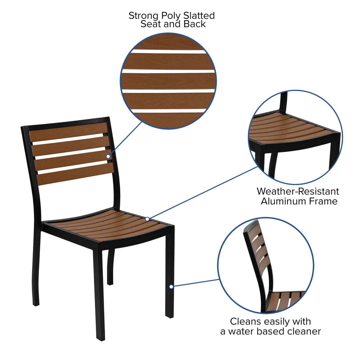 Flash Furniture XU-DG-HW6036-GG Chair, 19" Wide - photo 3
