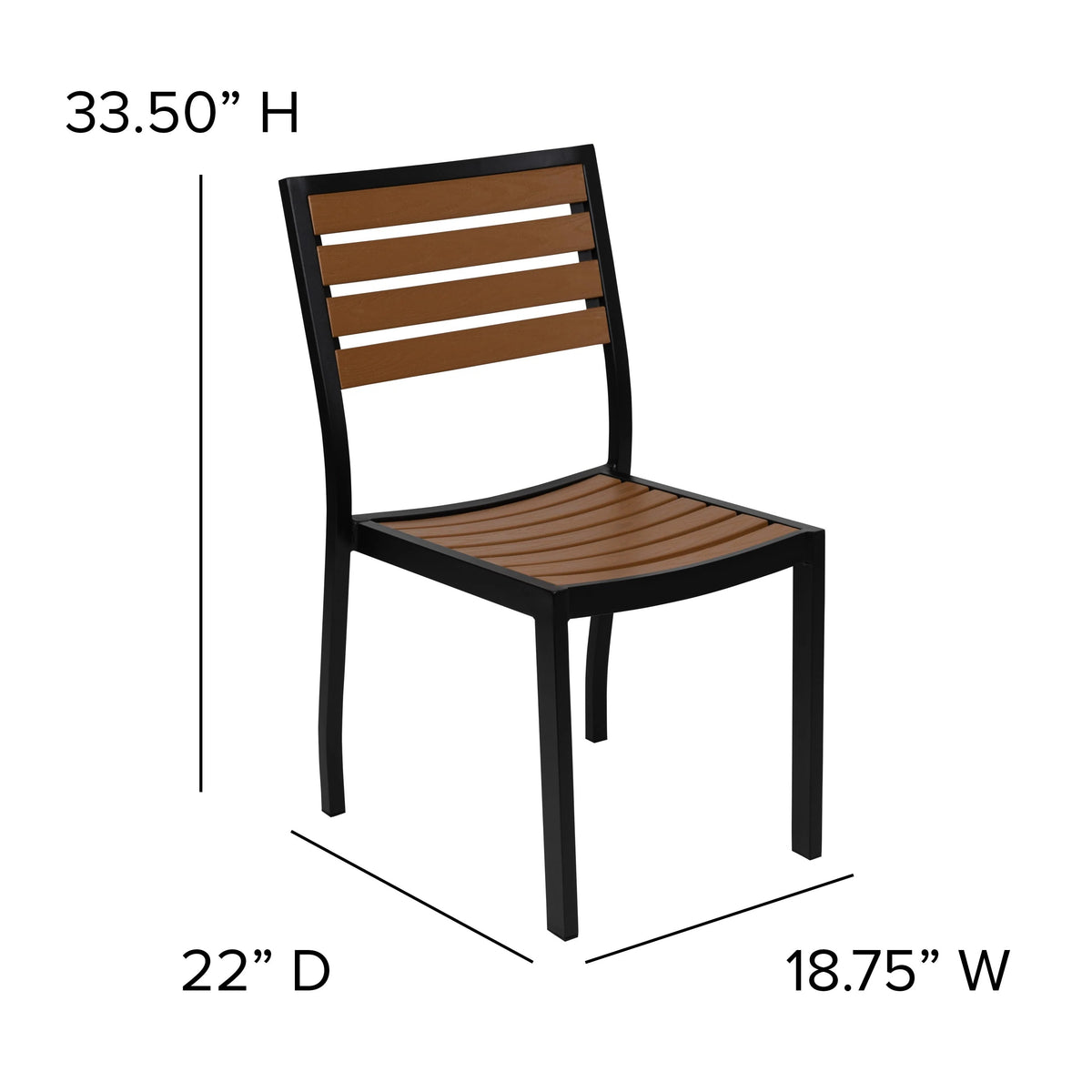 Flash Furniture XU-DG-HW6036-GG Chair, 19" Wide - photo 4