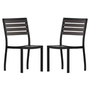 Flash Furniture 2-XU-DG-HW6036-GY-GG Chair, 19" Wide, 2/Case - Default Title