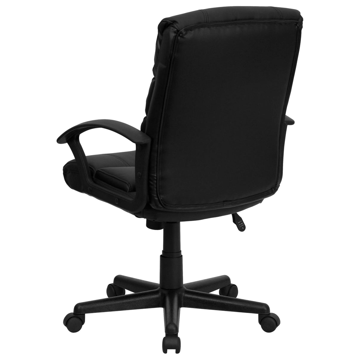 Flash Furniture GO-1004-BK-LEA-GG Office Chair, 26 1/2" Wide, Black - photo 4