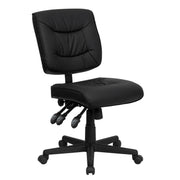 Flash Furniture GO-1574-BK-GG Task Chair, 25" Wide, Black - Default Title