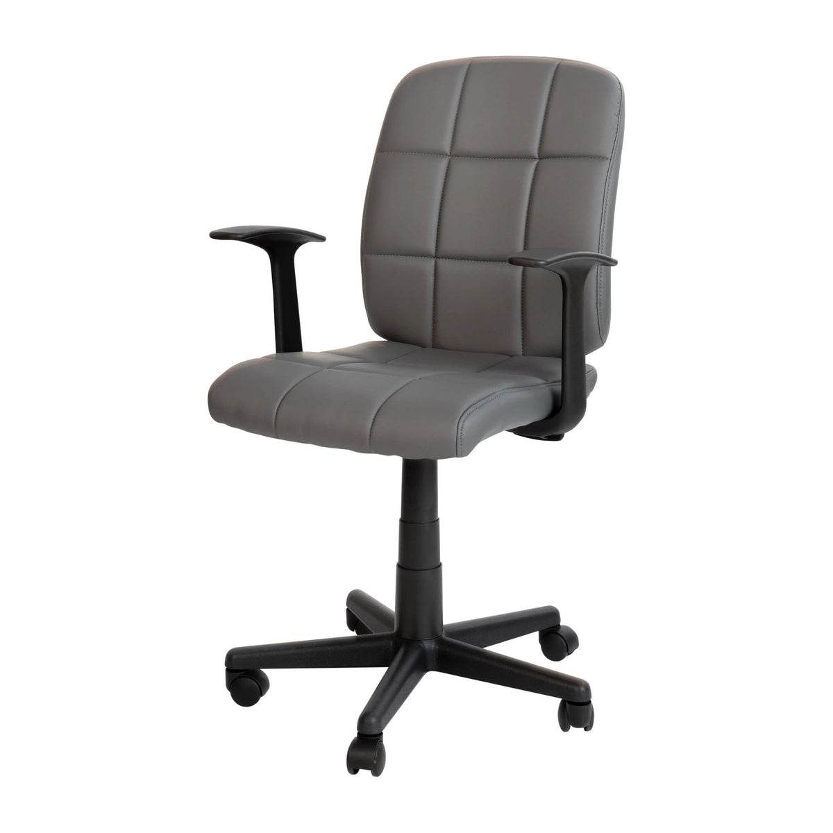 Flash Furniture GO-1691-1-GY-A-GG Office Chair, 23" Wide, Gray - Default Title