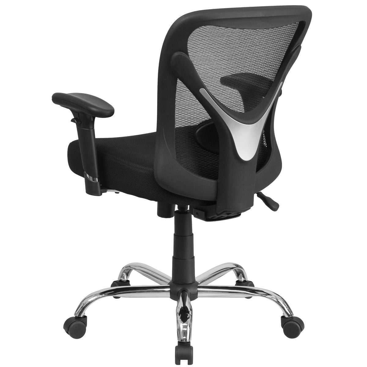 Flash Furniture GO-2032-GG Office Chair, 29" Wide, Black - photo 5