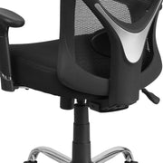 Flash Furniture GO-2032-GG Office Chair, 29" Wide, Black - photo 6