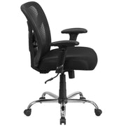 Flash Furniture GO-2032-GG Office Chair, 29" Wide, Black - photo 7