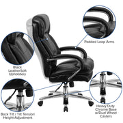 Flash Furniture GO-2078-GG Office Chair, 28" Wide, Black - photo 3